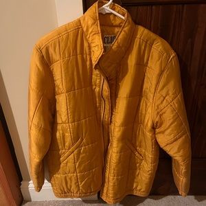 Vintage quilted silk jacket